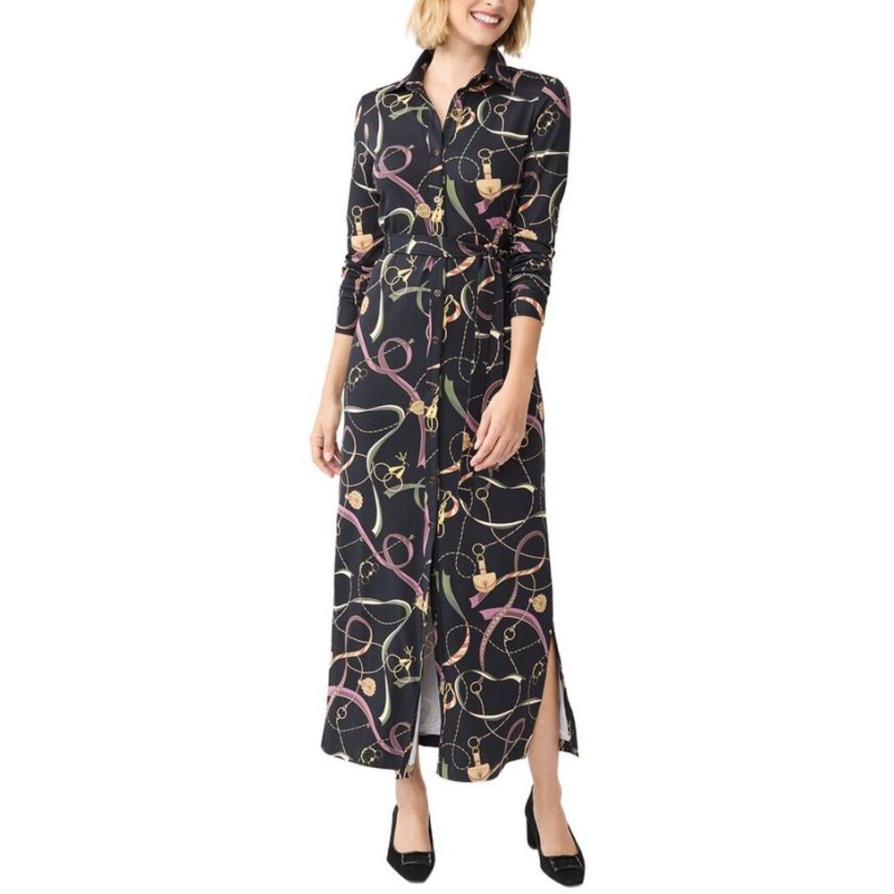 J.Mclaughlin Womens Amory Dress, Black